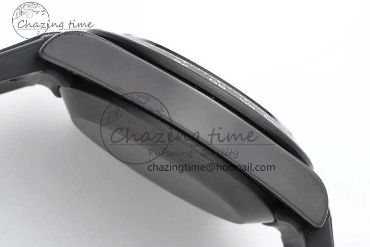 Black Black Rubber Strap on A7750 Best Daytona Ceramic Pusher Black 5GF Edition Dial Gray 0825